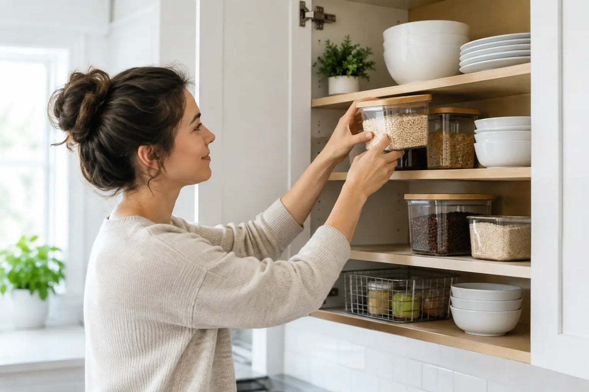 How to Maximize Cabinet Space Without a Remodel