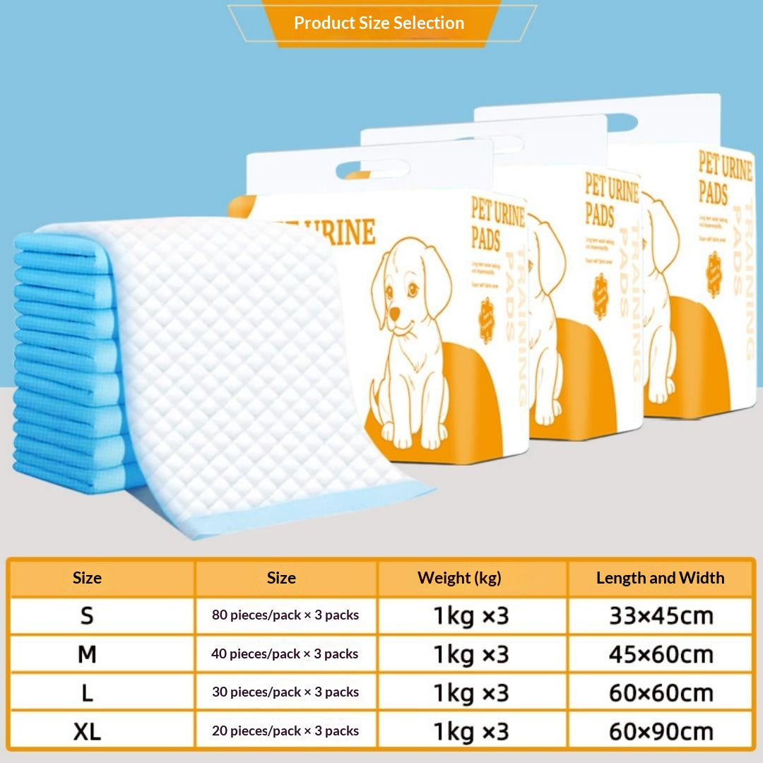 Leak-Proof Disposable Dog Training Pee Pads