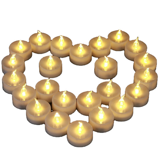 Flameless LED Tea Light Candles, Set of 12